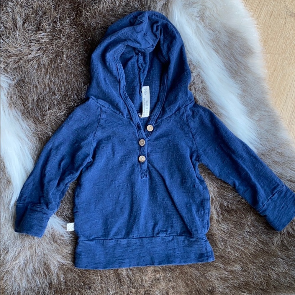 Childhoods Clothing | Jersey Henley Hoodie